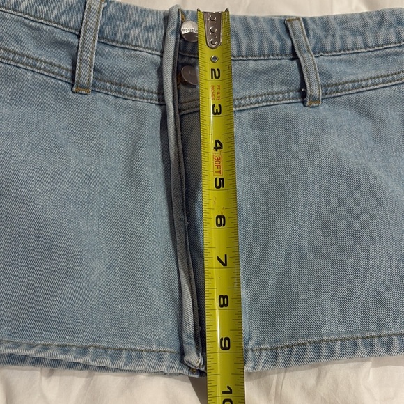 Superdown Denim Blue Women's Shorts - Picture 5 of 6